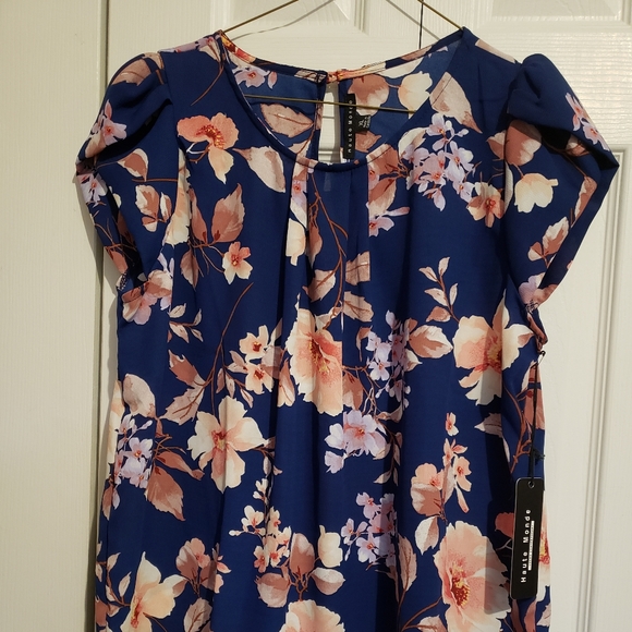 Haute Monde Tops - Floral Blouse